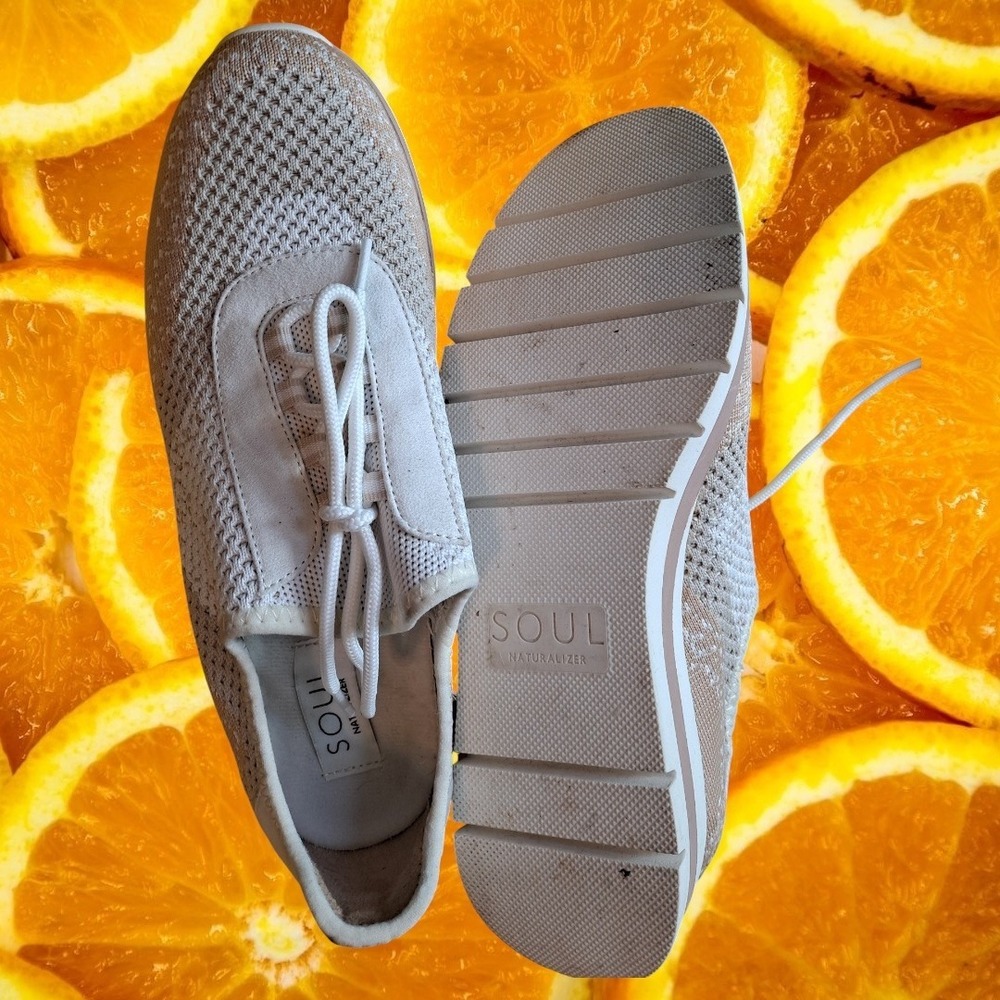 Charlie Knit Women's Fabric Upper Sneakers Slip On Comfort Shoes Size 9 - Picture 6 of 8